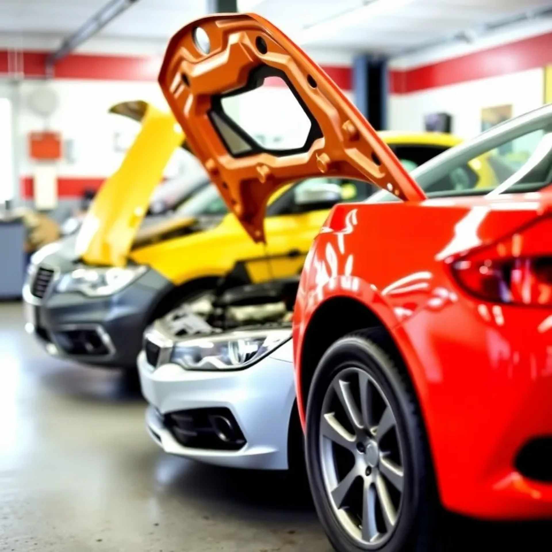 Comfortable waiting area for customers